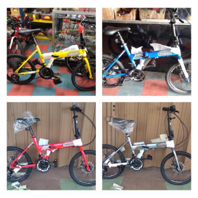 20er folding bike 24S shimano Basikal lipat mongoose ...