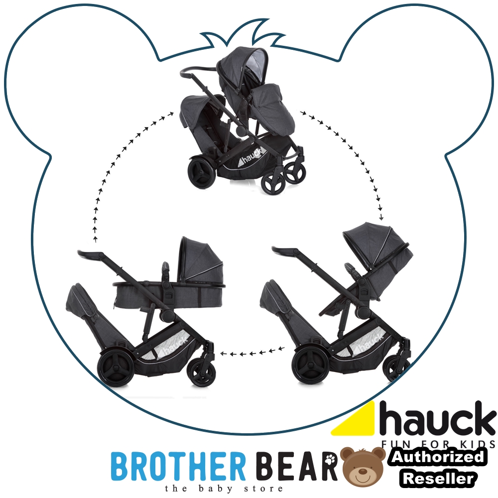 hauck duett 2 rain cover