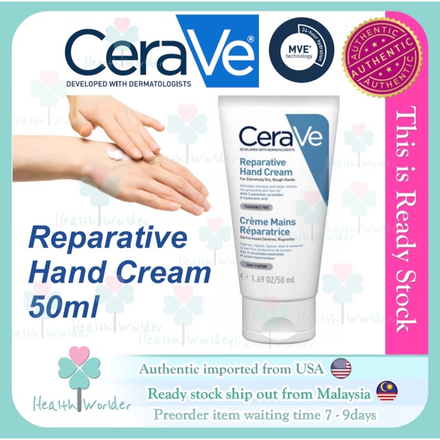 cerave reparative hand cream 50 ml