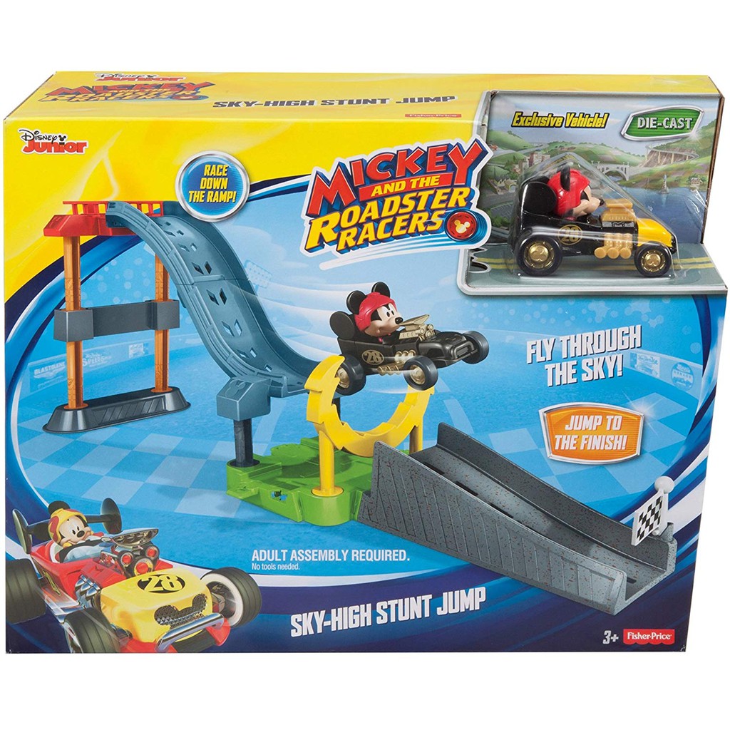 mickey and the roadster racers die cast set