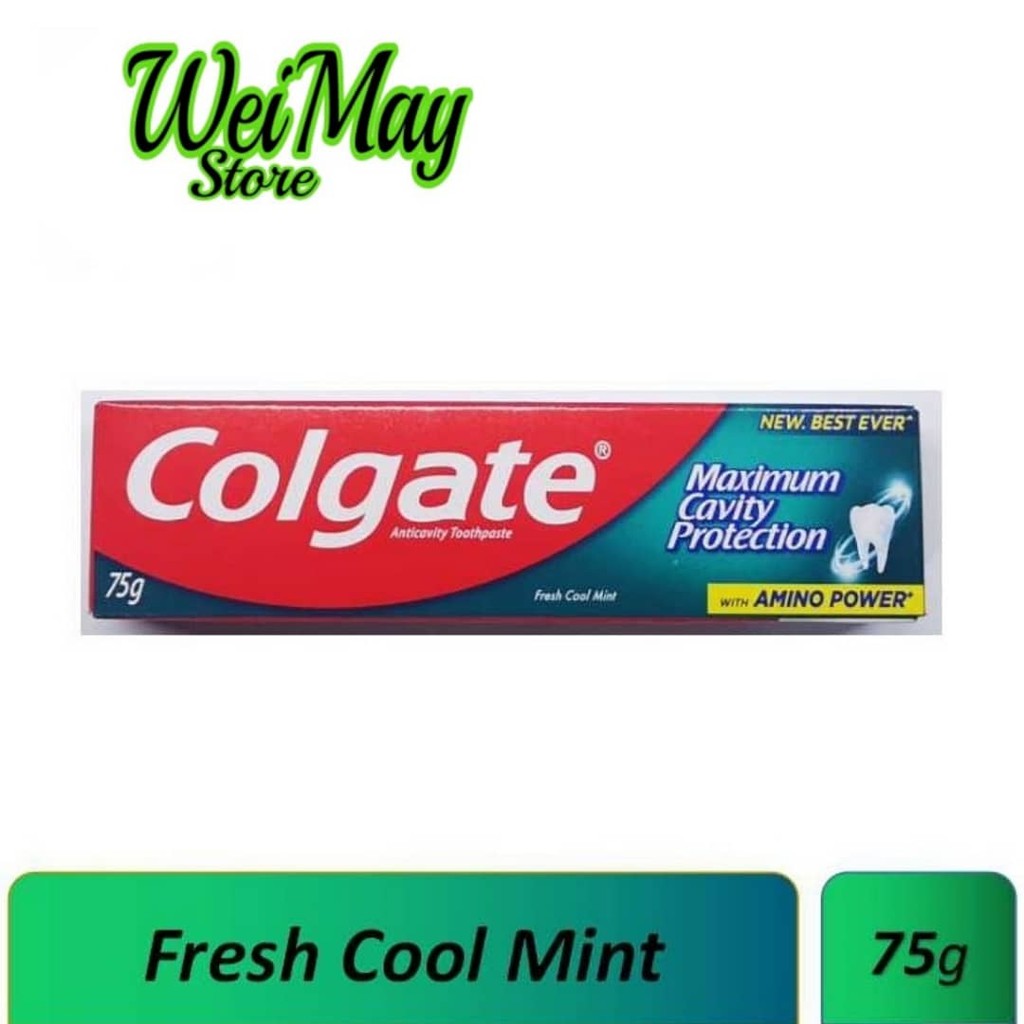 Colgate CDC Red 75g Fresh Cool Mint Toothpaste Shopee Malaysia