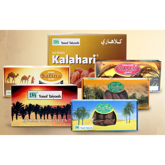 Kurma Yusuf Taiyoob - Safina / Wasem / Safia / Nadine/ Zehra 500g/box |  Shopee Malaysia