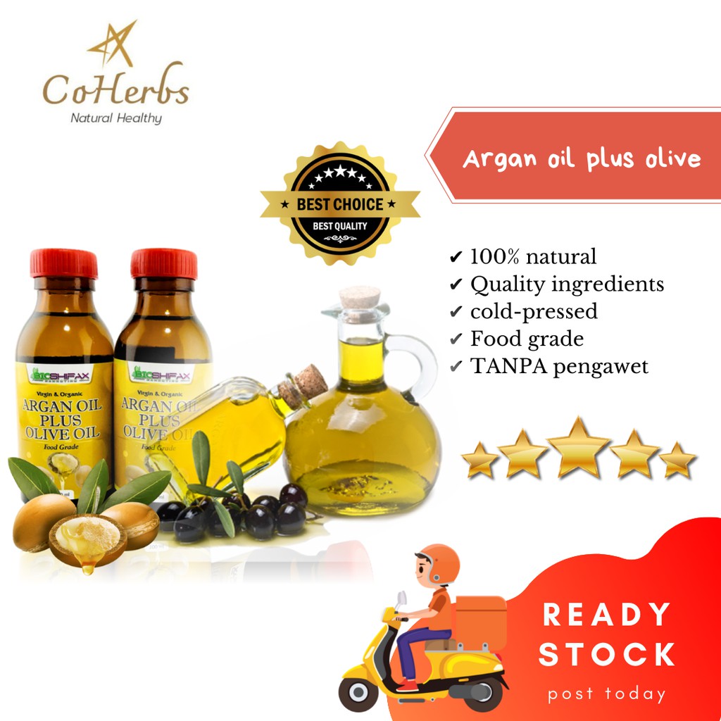 Argan Oil Plus Olive Oil - Food Grade - Bioshifax