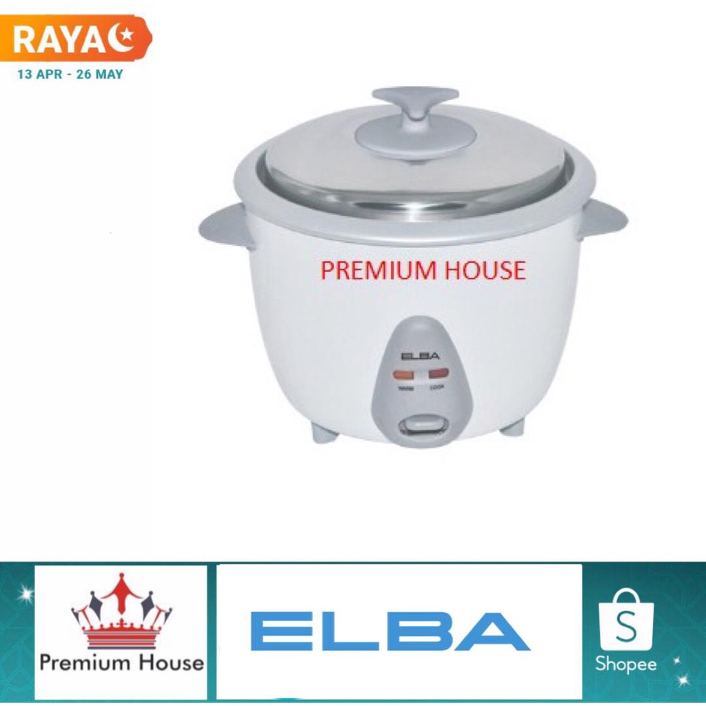 Elba Rice Cooker 1.0L ERC1066T Shopee Malaysia