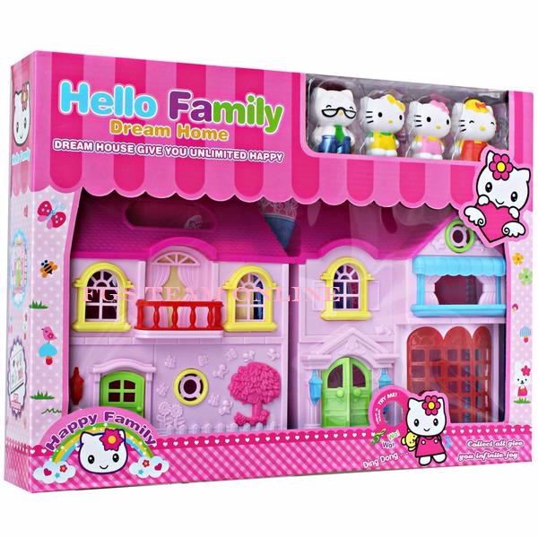 pink kitty house of toys