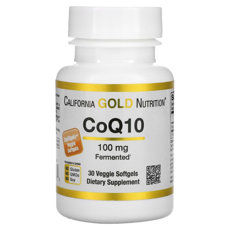 (Ready Stock) California Gold Nutrition Coenzyme Q10 (CoQ10) 100mg ...