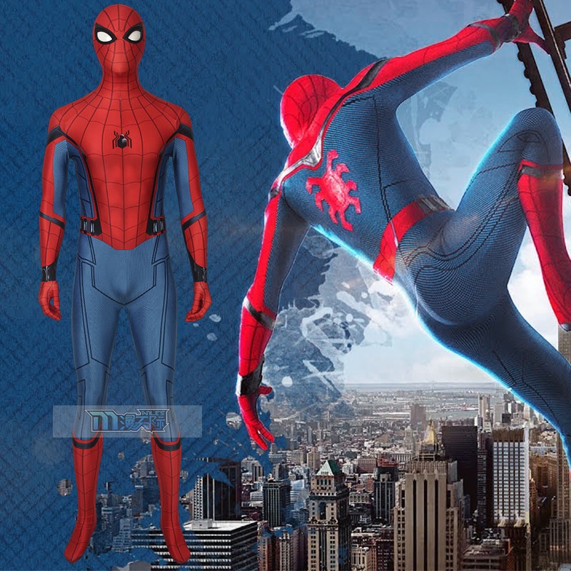 [ Fitrhino ] BEST QUALITY Spiderman COSTUME The Amazing Spiderman 2 ...