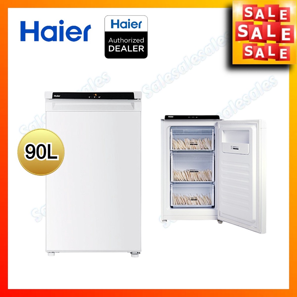 Haier 90L Upright Freezer BD-88DEM Peti Beku Berdiri Breast Milk Susu Ibu