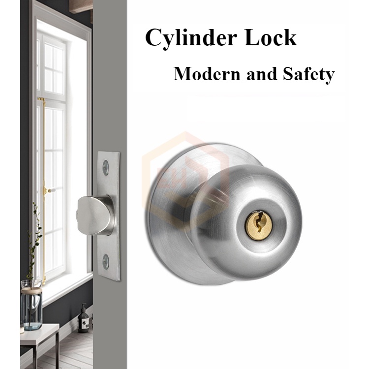HEAVY DUTY CYLINDER LOCK / ROUND LOCK /CYLINDRICAL LOCK PINTU LOCK