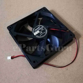 DC 12V 12x12cm 25mm 2pin PC Desktop Cooling Fan