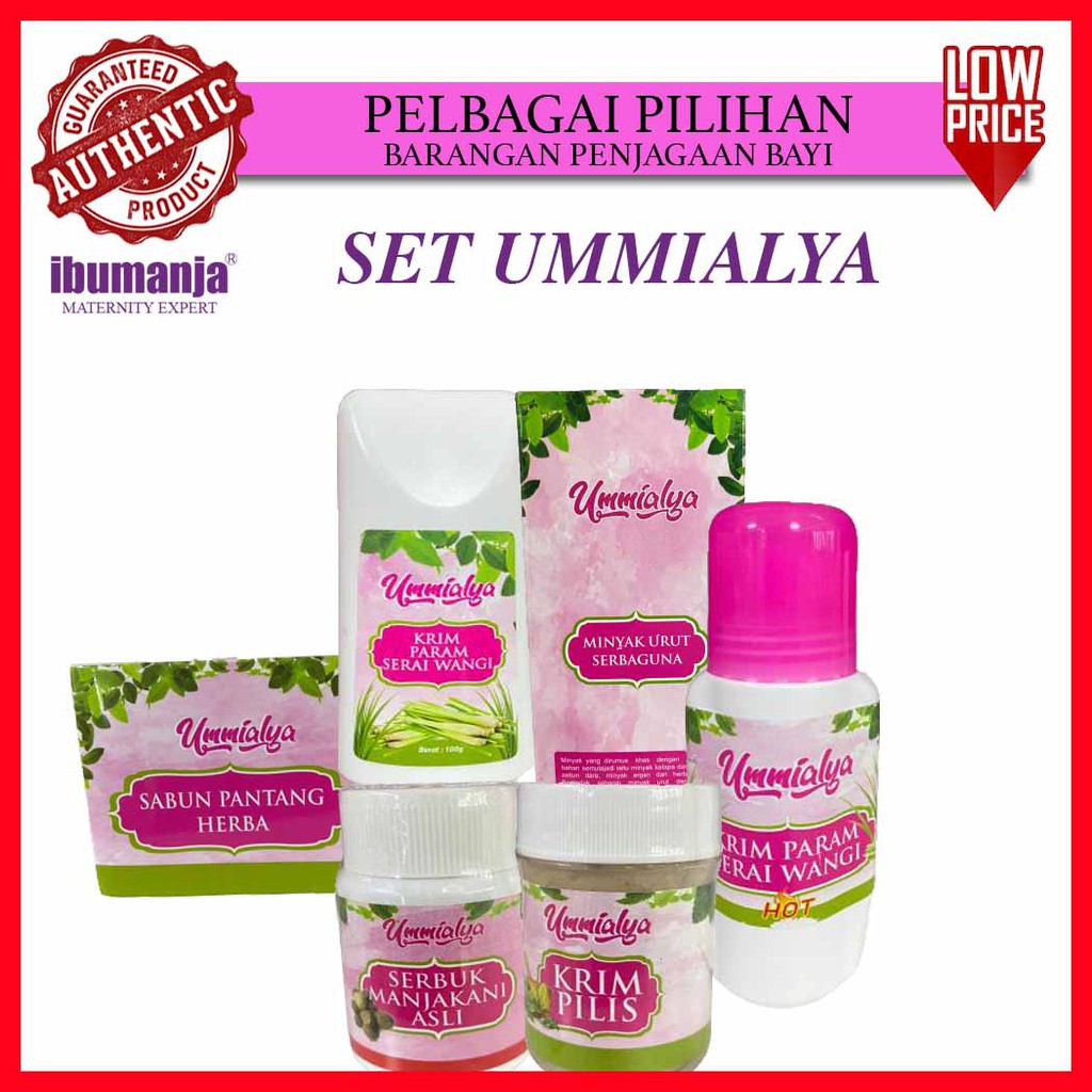 Buy Set Ummialya Keperluan Ibu Keperluan Berpantang Seetracker Malaysia