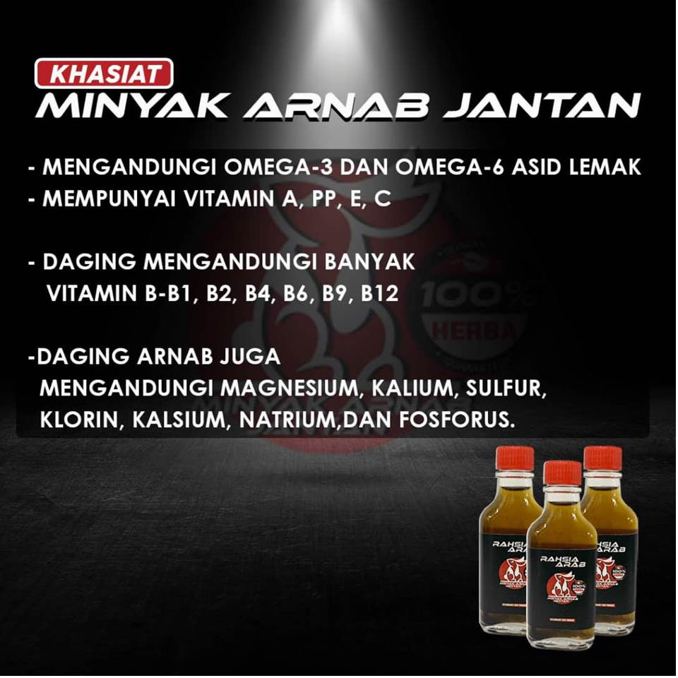 Buy Edisi Terbaru Istimewa Minyak Istimewa Arnab Jantan Minyak Tahan Lama Memanjangkan Besar Pure Original Tenaga Batin Seetracker Malaysia