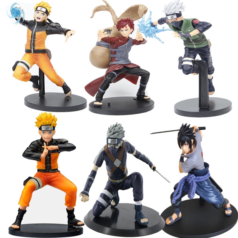 20cm PVC Naruto Naruto Kakashi I love you anime character Naruto Naruto Blaster Naruto action figure toy figurine