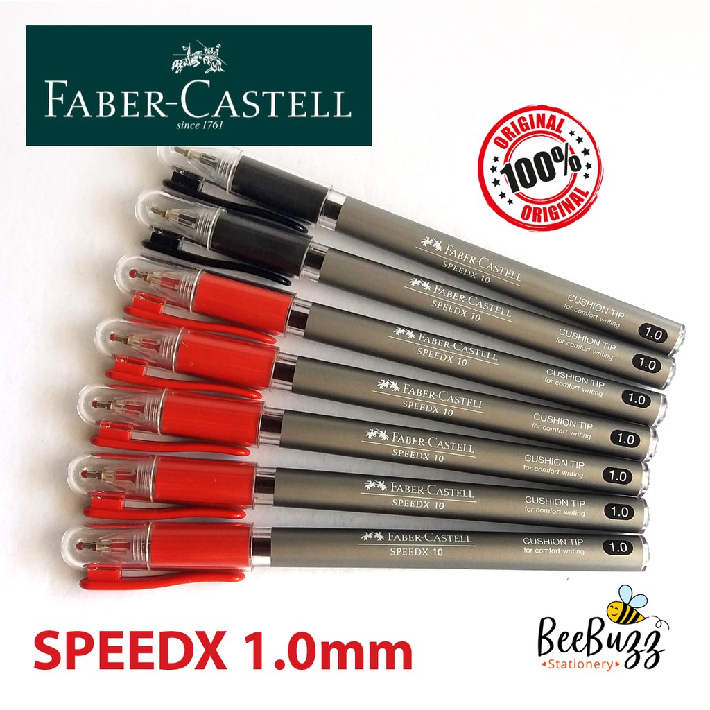 Faber Castell Speedx Ball Pen 0.5mm / 0.7mm / 1.0mm Shopee Malaysia