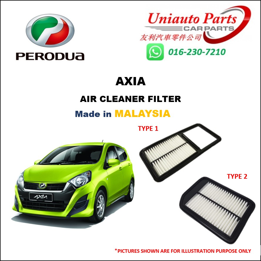PERODUA AXIA AIR CLEANER FILTER Shopee Malaysia
