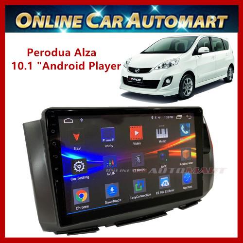 Perodua Alza 10 Inch Android Player BLACK CASING  Shopee 