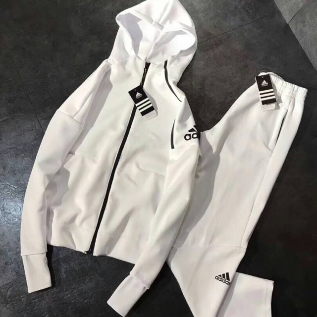 adidas zne white hoodie