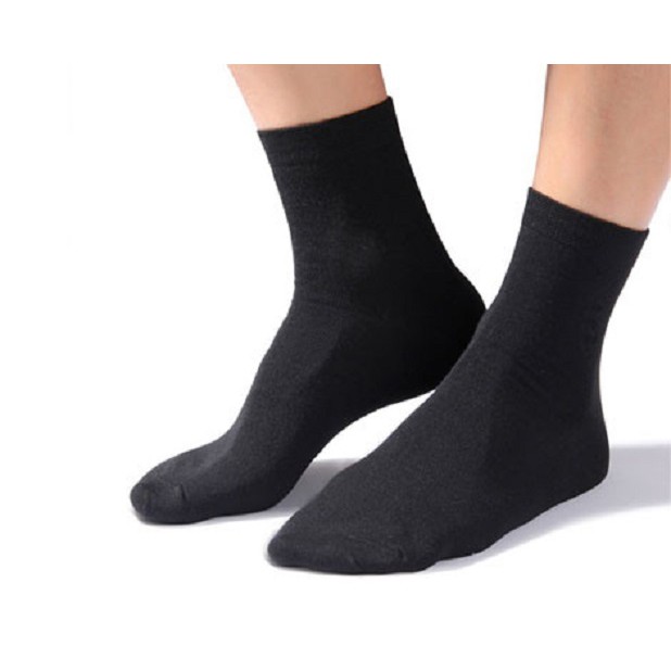 mens black sports socks