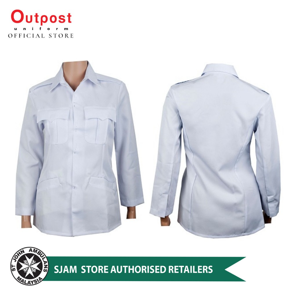 Outpost Baju/Blouse Wanita St John Ambulans Malaysia (SJAM) (Long/Short ...