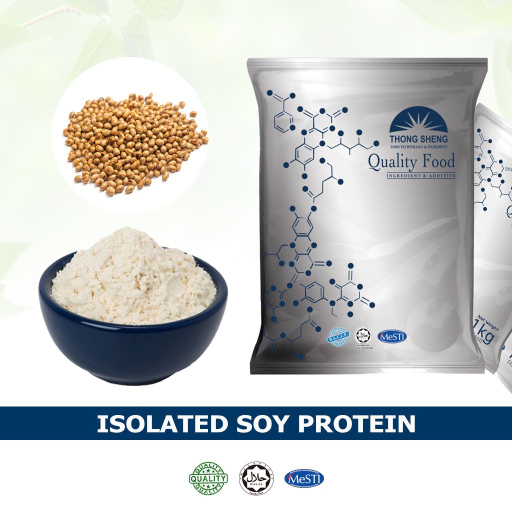 SOY PROTEIN ISOLATED1KGFOOD GRADEHALALISOLATED SOY PROTEINISP