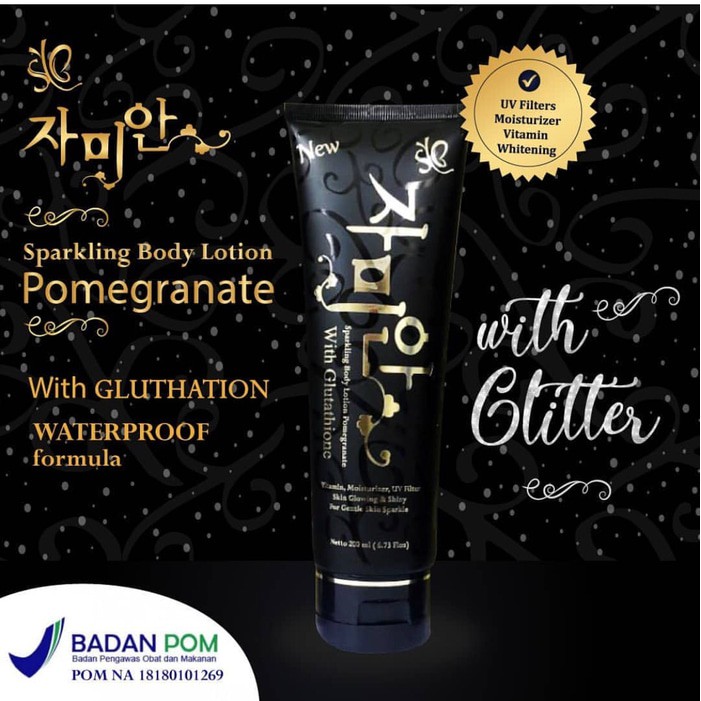 sparkling body lotion