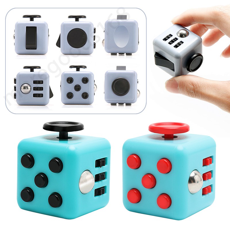 New Color Hot Magic Fidget Cube Anti-Anxiety Stress Relief Focus Toy For Kids Adults Gift Toy