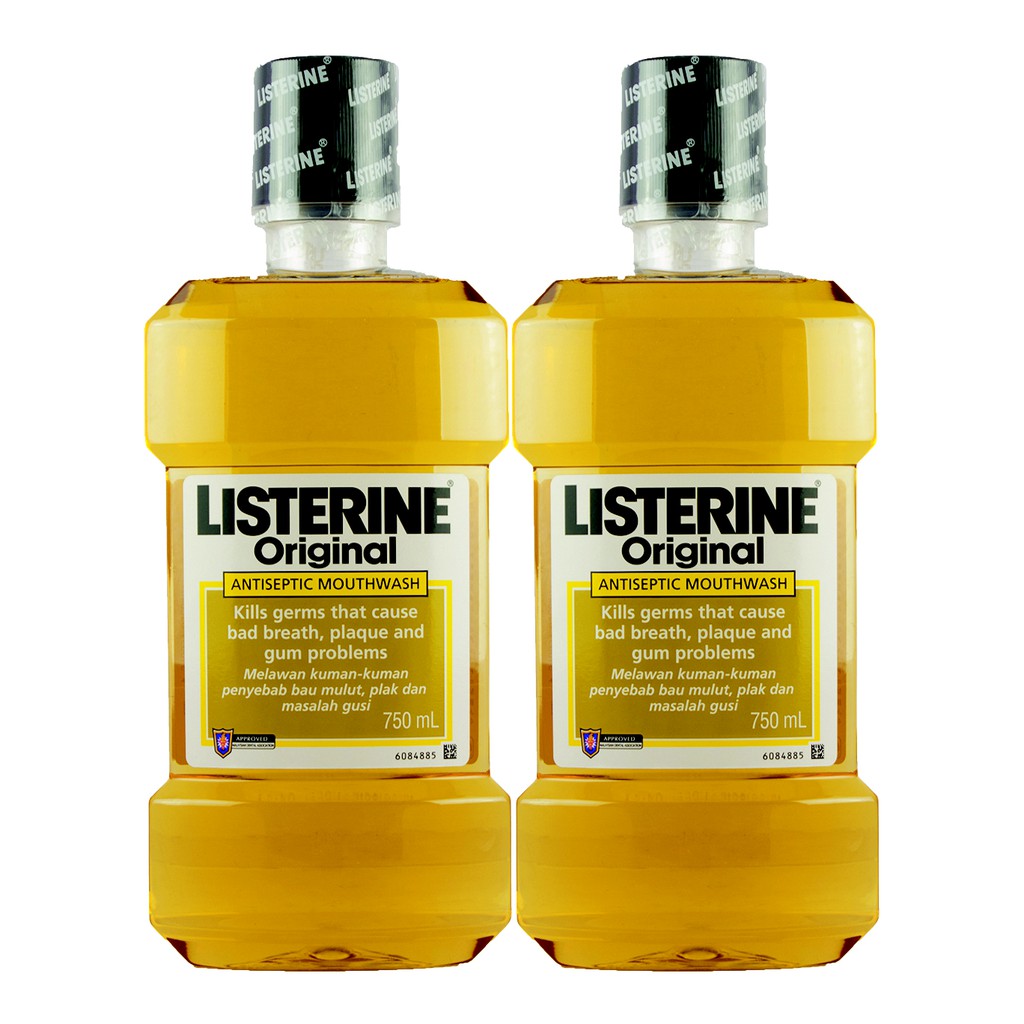 LISTERINE Original (750ml x 2) Shopee Malaysia