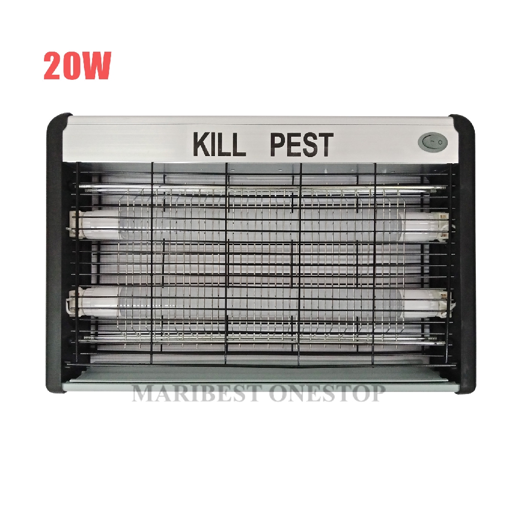 Electric Pest Killer Insect Mosquito Flies Shock Trap Flies Fluorescent Lamp