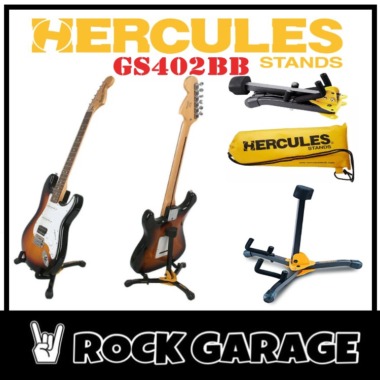Hercules GS402BB Mini Electric/Bass Guitar Stand Shopee Malaysia