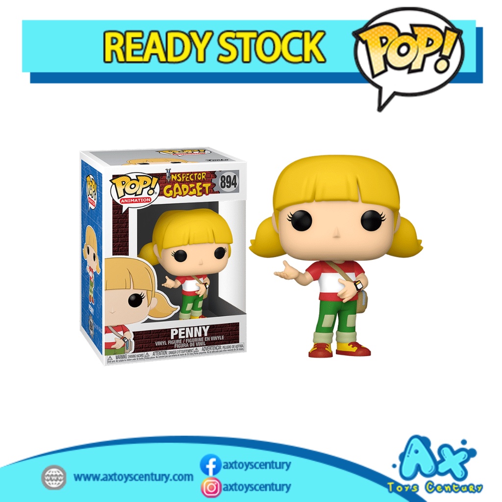 Funko Pop! Animation: Inspector Gadget - Penny #894 100% Genuine