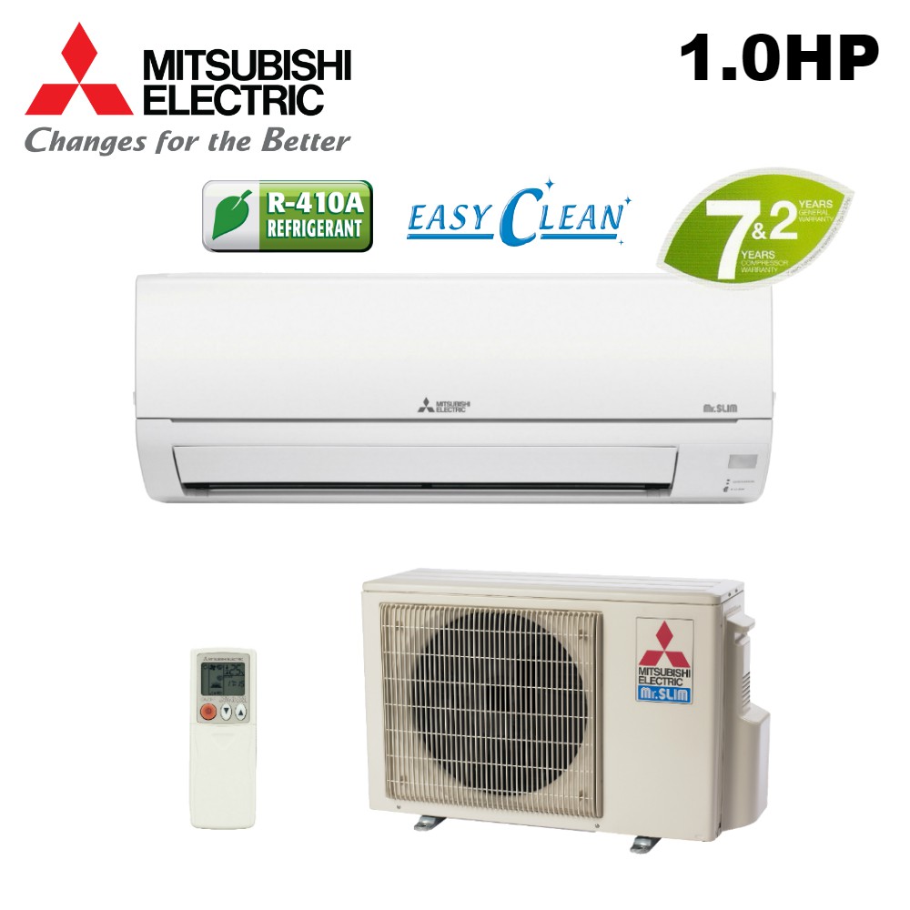 Mitsubishi Electric Ms Hk10va Mu Hk10va 1 0hp Air Conditioner R410a Wall Aircond Shopee Malaysia