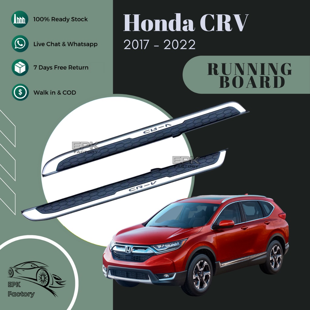 Honda CRV Running Board Side Step Rail CRV 2017 2018 2019 2020 2021