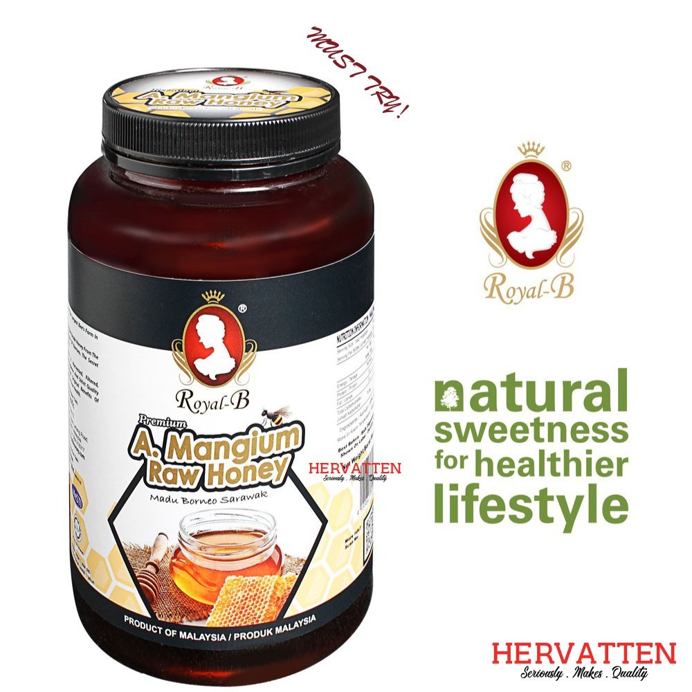 Royal-B Premium A.Mangium Raw Honey 1kg 250g | Shopee Malaysia