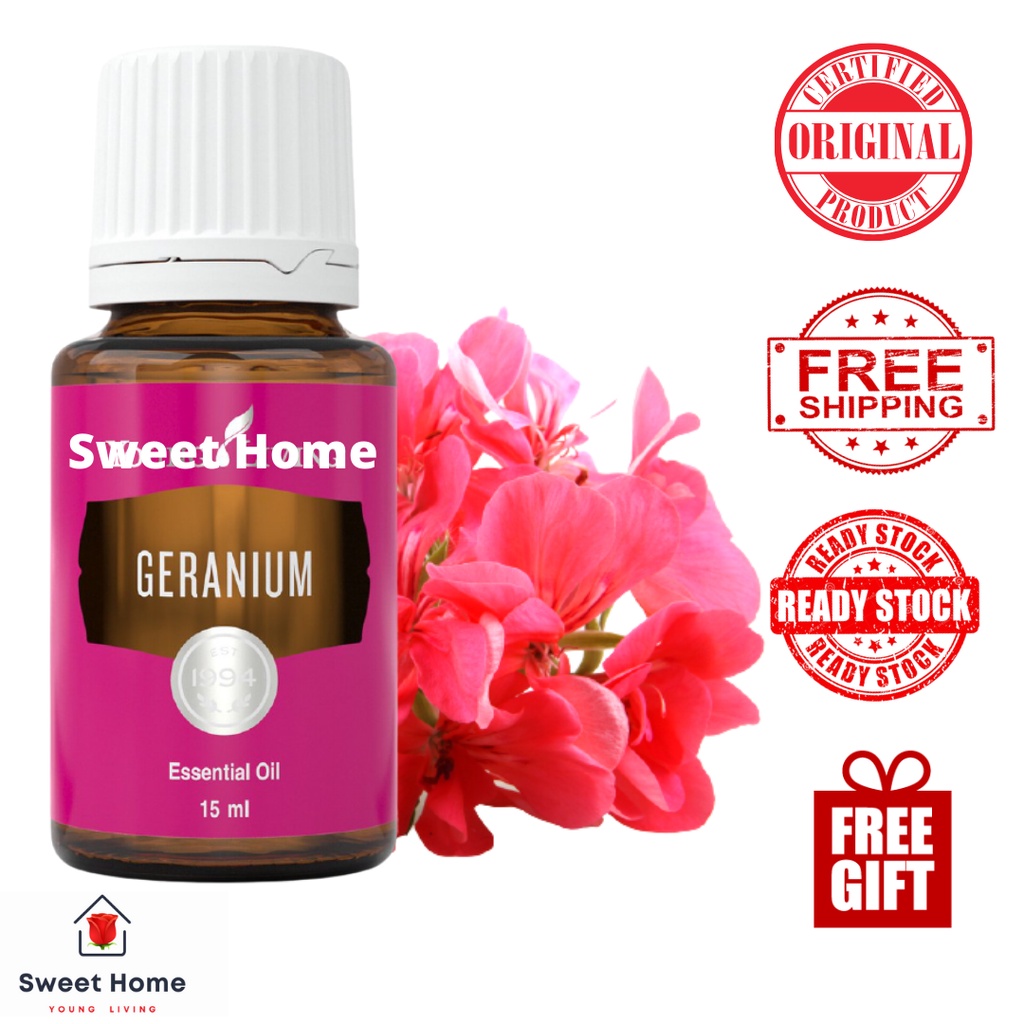 Buy Young Livings Yl Geranium Essential Oil 15ml Sweethome Free Gift Seetracker Malaysia