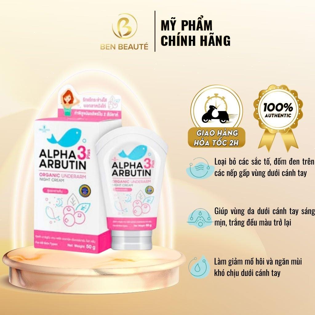 Alpha Arbutin Organic Underarm Armpit Cream 50gr Shopee Malaysia