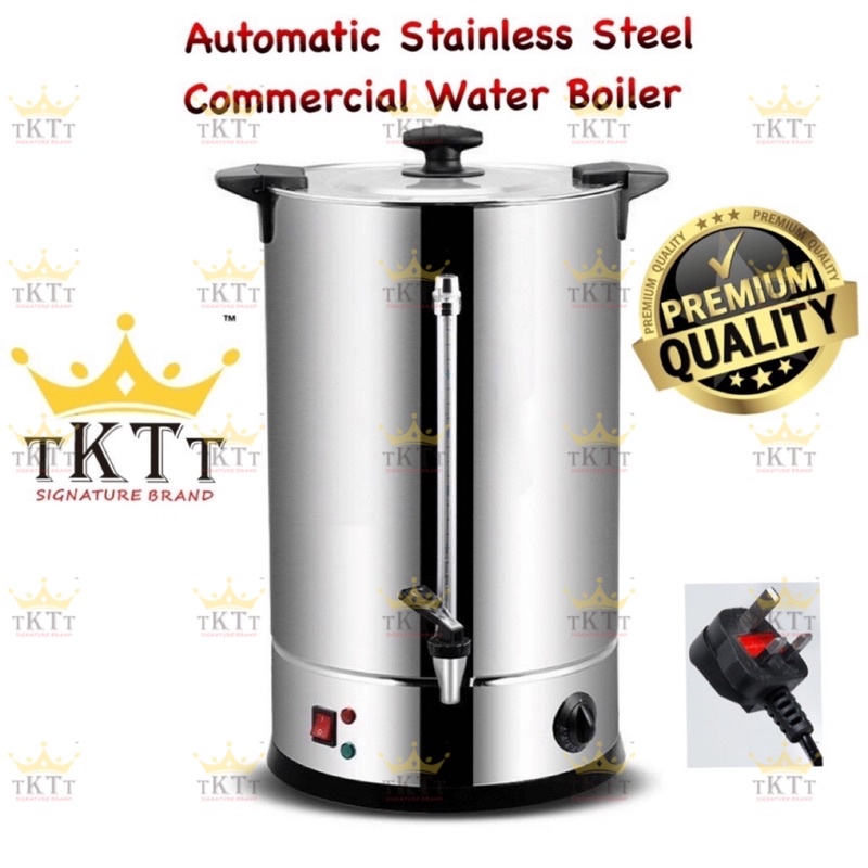 TKTT ™️ Commercial Electric Water Boiler Automatic Temperature Control Beverage Dispenser Tong Masak Air Elektrik Serbag