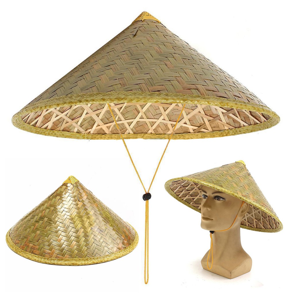 asian rice farmer hat