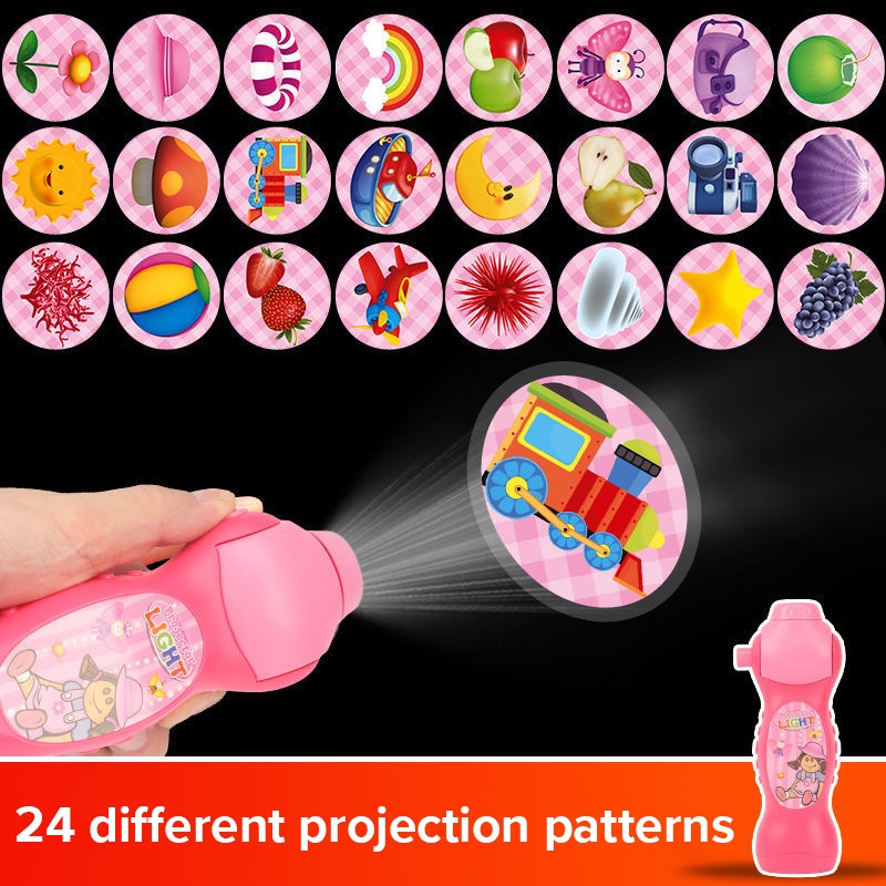 Flashlight Projector Kids Baby Toys Torch Light Kid Toy Baby Night Lamp