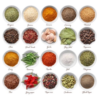 Herbs & Spices - Oregano / Parsley / Rosemary / Cajun / Paprika / Basil