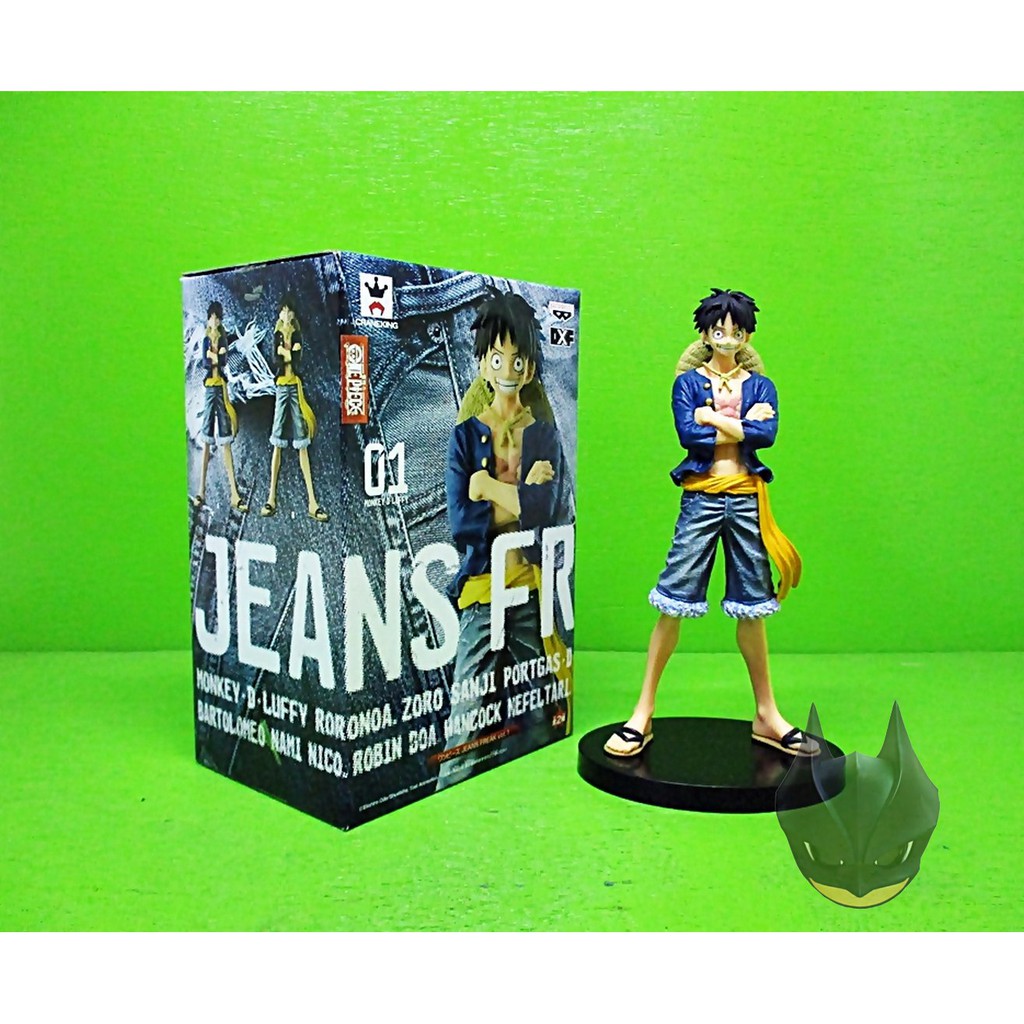 One Piece Monkey D Luffy Jeans Freak Vol 1 Banpresto Shopee Malaysia