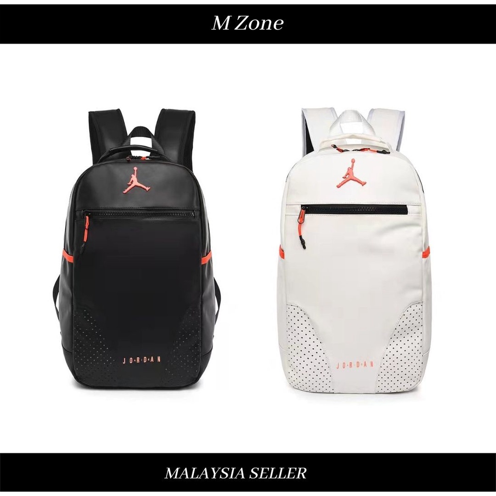 MY Seller Nike Backpack Air Jordan Skyline Taping Shoulder Travel Sport Laptop Casual Bag For Men Or Women Beg Nike White PGMall