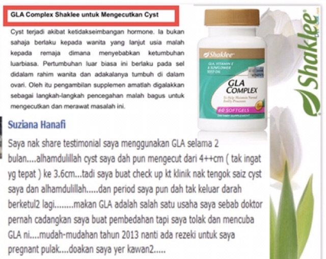 Gla complex shaklee untuk apa