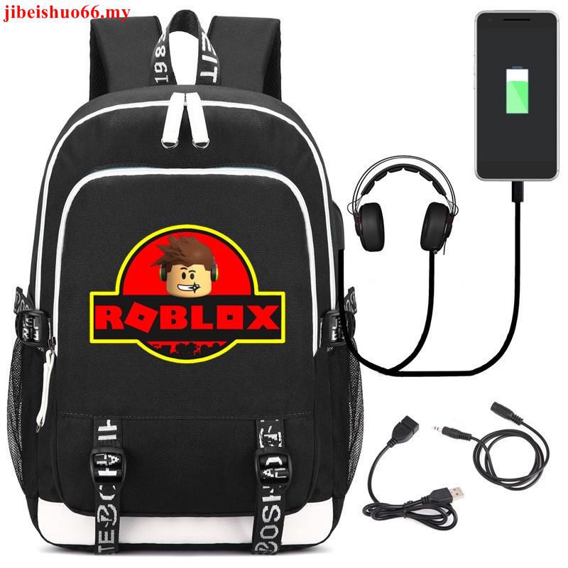 Roblox New Usb School Bag Backpack Shouder Bag Shopee Malaysia - new roblox usb bag shoulder bags backpack ready stock