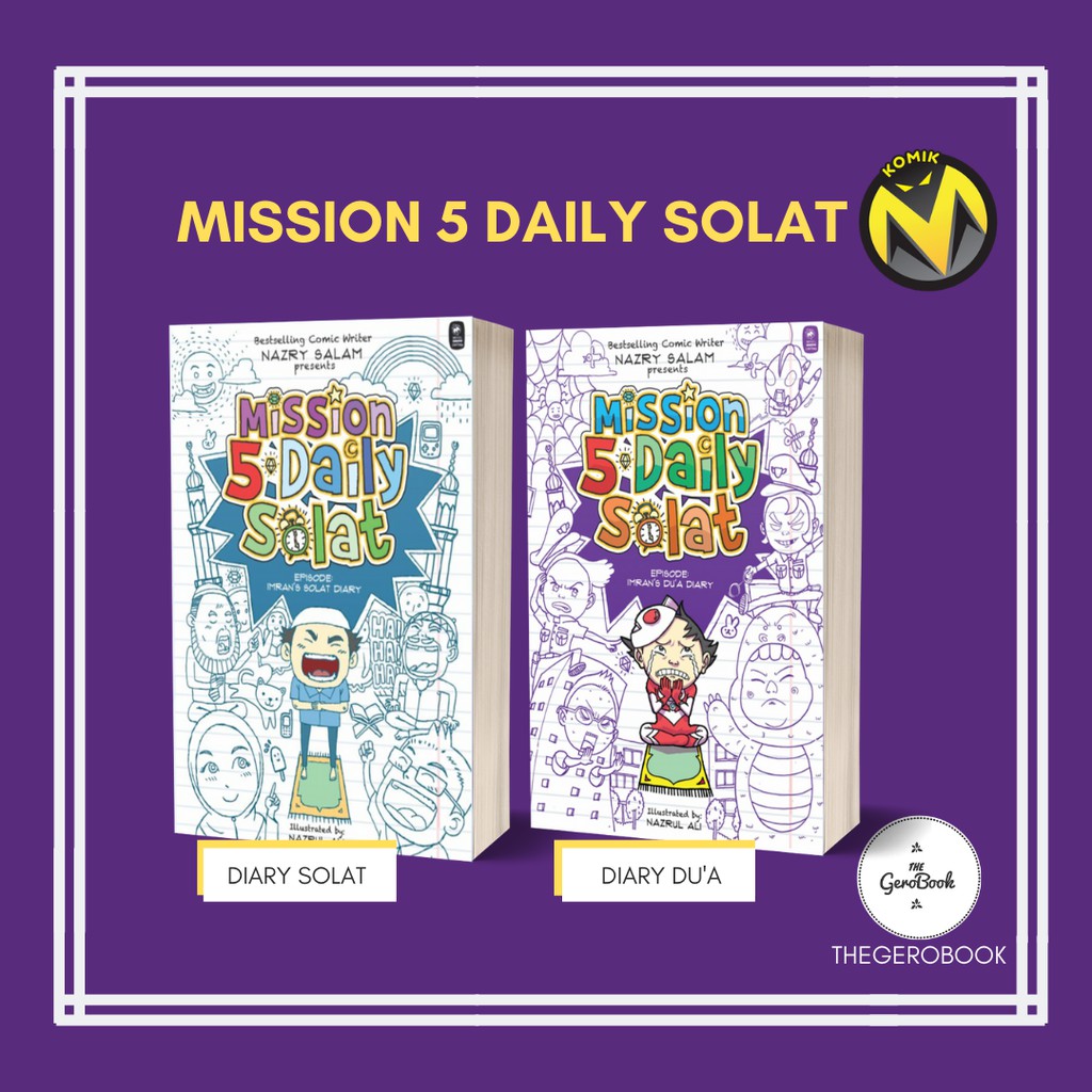 Buy Misi solat 5 waktu english version  Mission 5 Daily Solat 