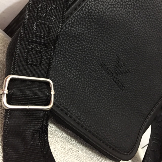 giorgio armani mens crossbody bag