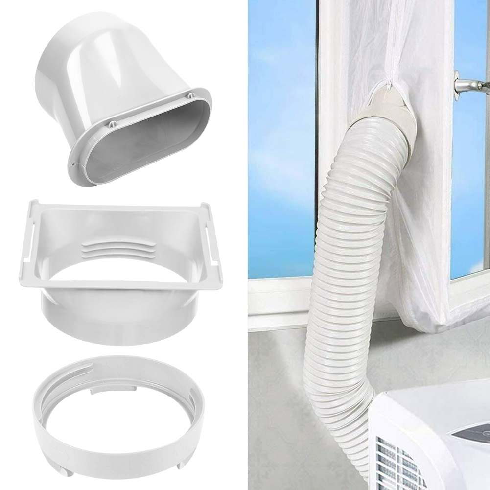 Exhaust Hose Tube Adaptor Duct Interface For Portable Air Conditioner