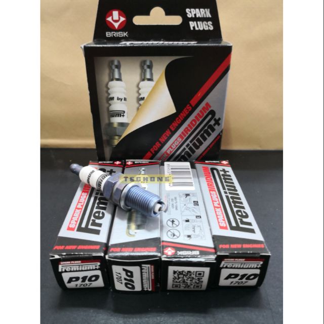 Brisk premium + iridium spark plug (forte,camry,k5,k3,myvi 