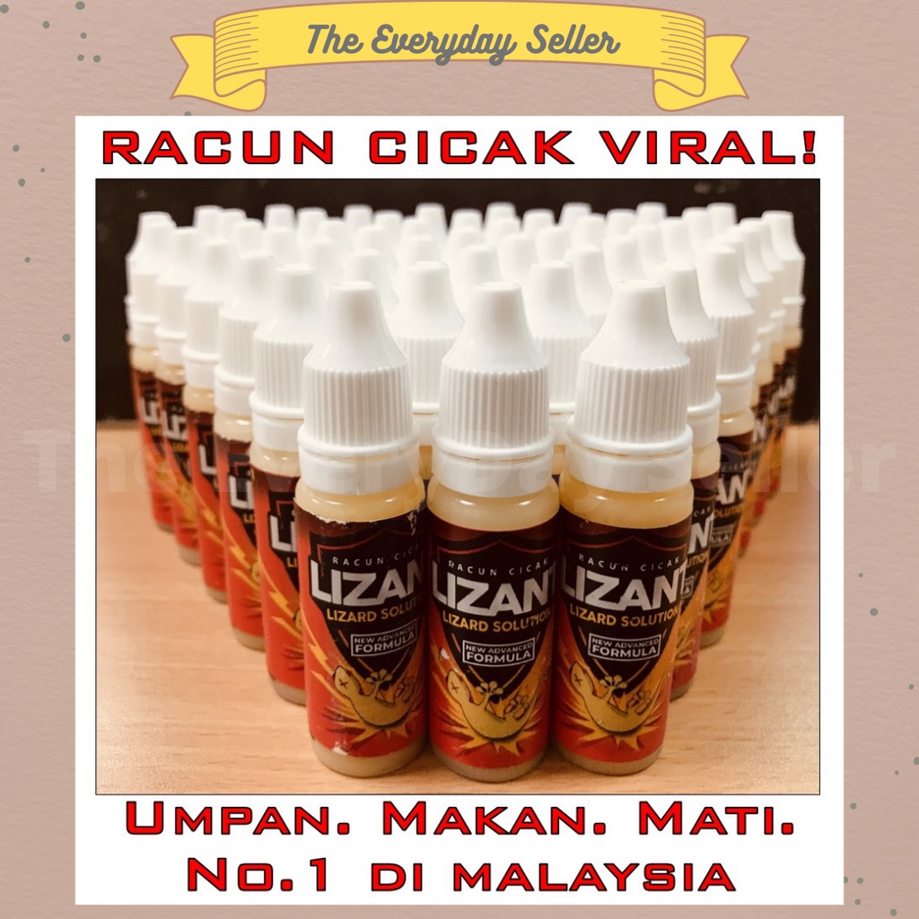 LizAnt Lizard Pest Control Solution [Racun Cicak]