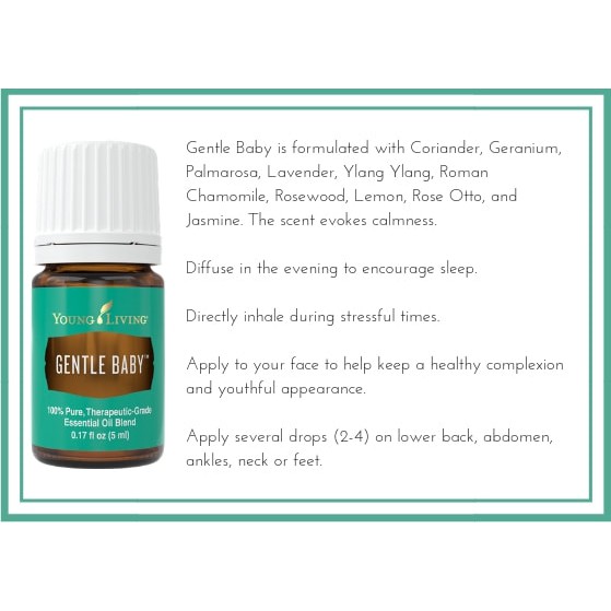 Young Living Gentle Baby Essential Oil Blends Shopee Malaysia