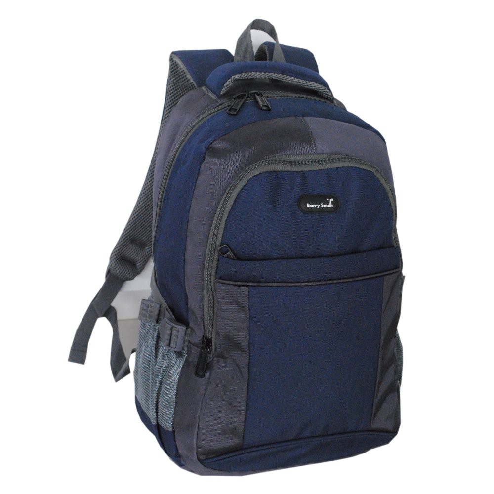 Barry Smith Laptop Backpack - Blue | Shopee Malaysia